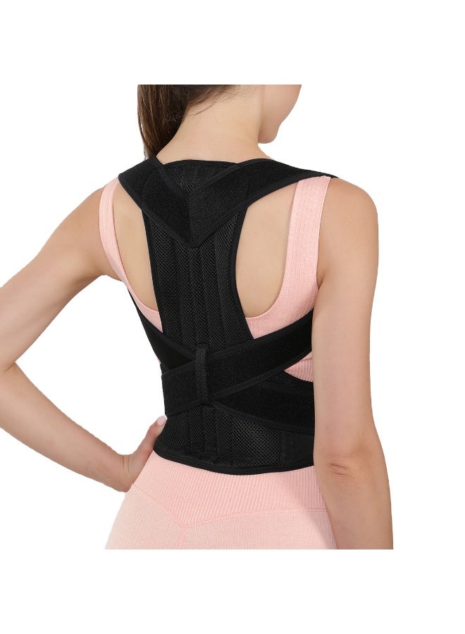 JINGBA SUPPORT Posture Corrector for Men & Women, Adjustable Back and Shoulder Brace, Spine Support, Breathable Design (JB 2001) - Image 1